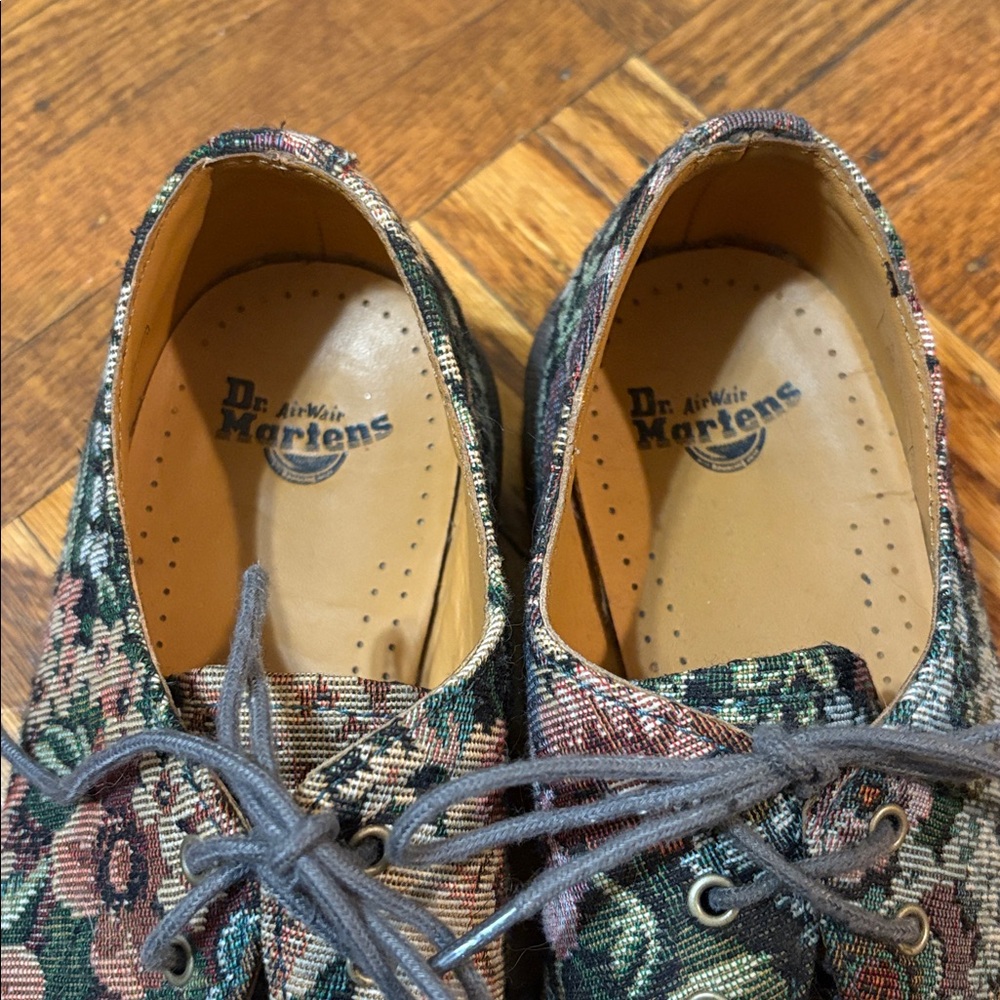 Dr Martens Tapestry Needlepoint Oxfords - Picture 2 of 7